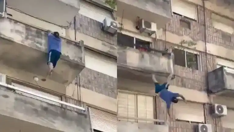 Rosario: hombre de 31 años lucha por su vida tras caer de un cuarto piso