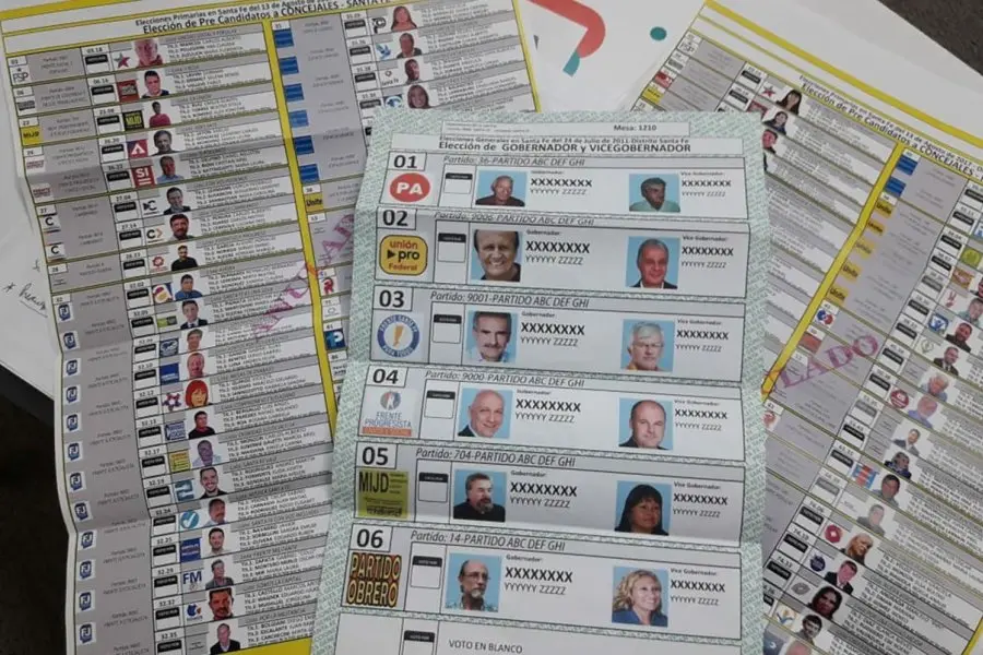 Boleta Única Papel para las elecciones: la Nación mira el sistema electoral santafesino