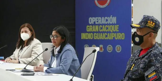 Delcy Rodríguez vincula a EE.UU., Colombia y Leopoldo López con lo ocurrido en la Cota 905