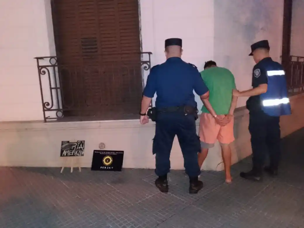 Detuvieron a un individuo por tentativa de robo