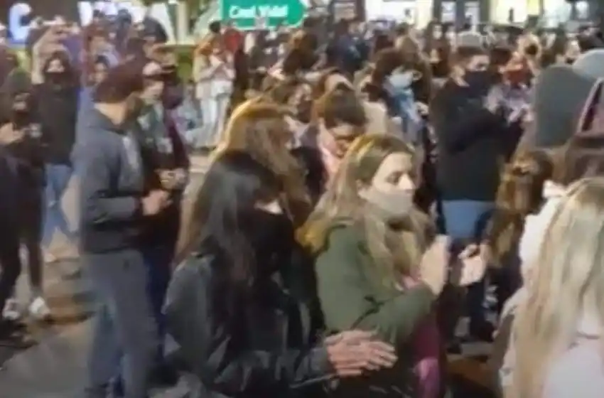 Importante manifestación en Coronel Vidal para pedir justicia