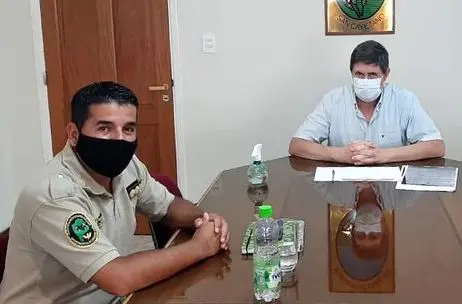 Gargaglione se reunió con el director operativo Sur del CPR