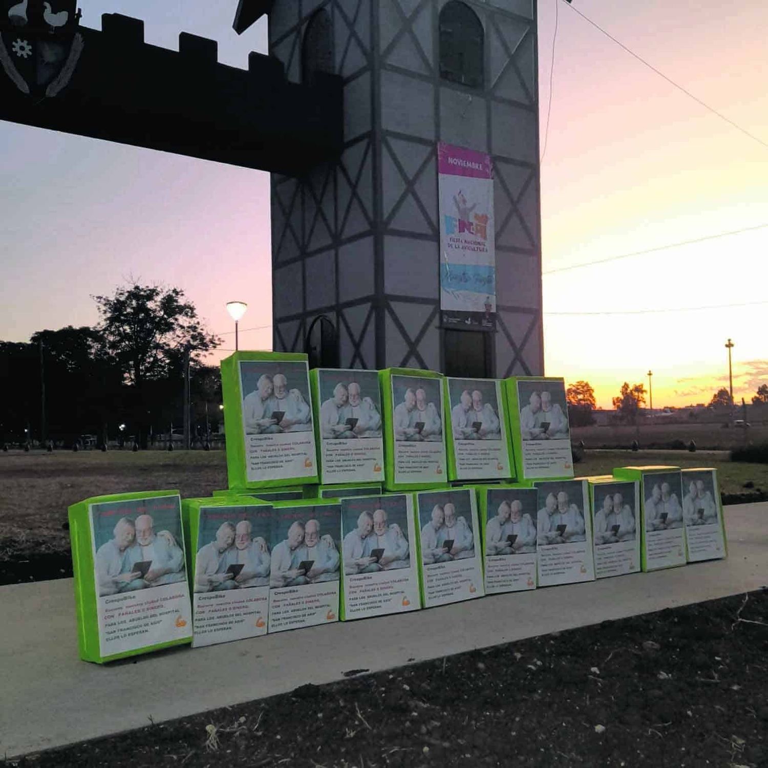 Se repite un año más la campaña del pañal para el San Francisco