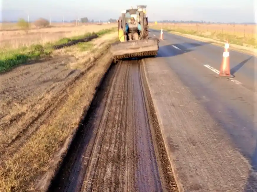 Los trabajos se llevan adelante en la parte màs deteriorada.