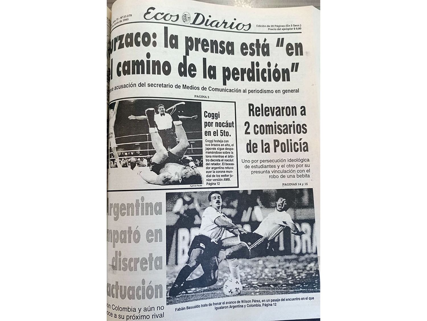 Jueves 24 de junio de 1993