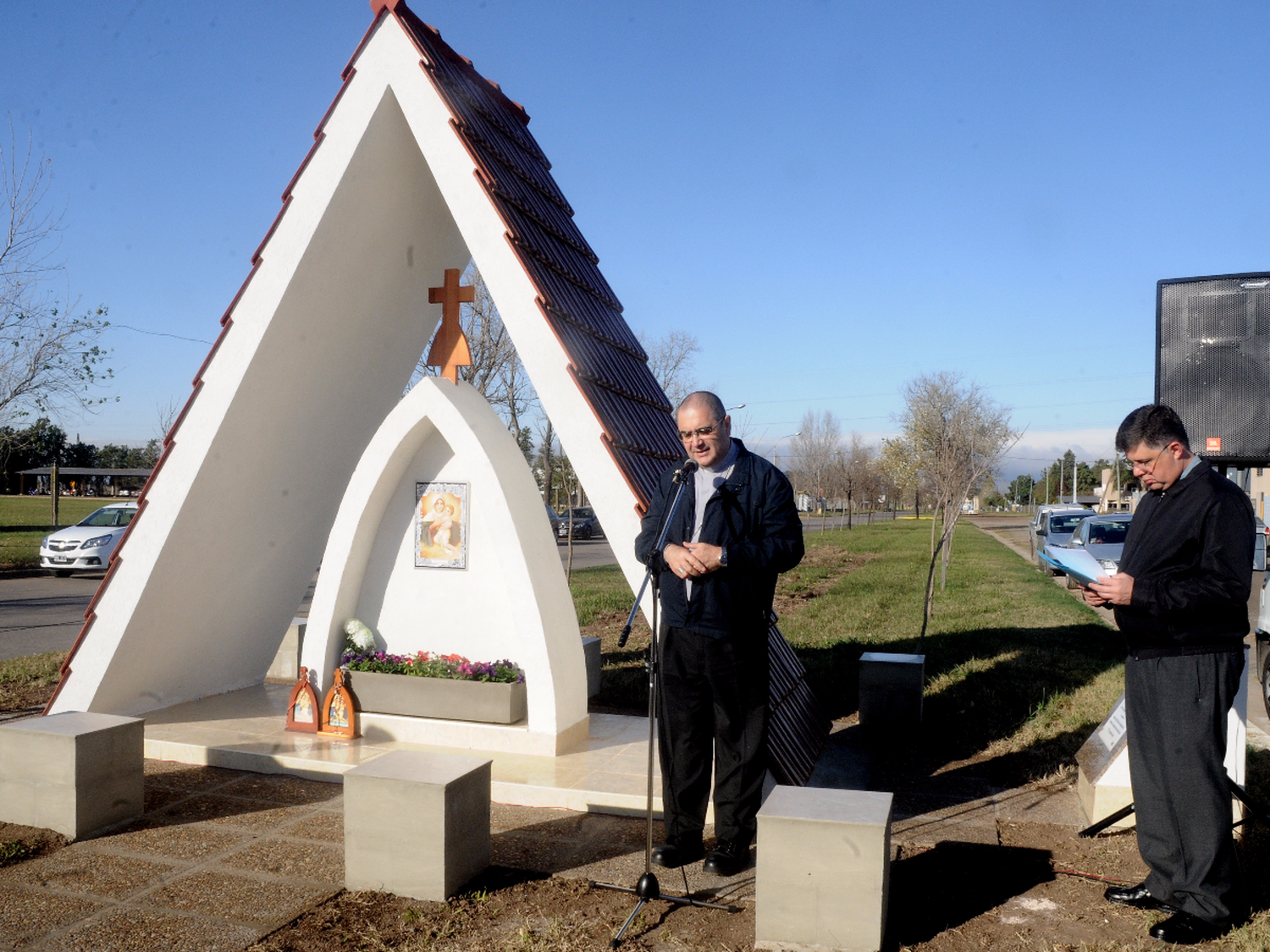 Inauguraron ermita de la Virgen de Schoenstatt     