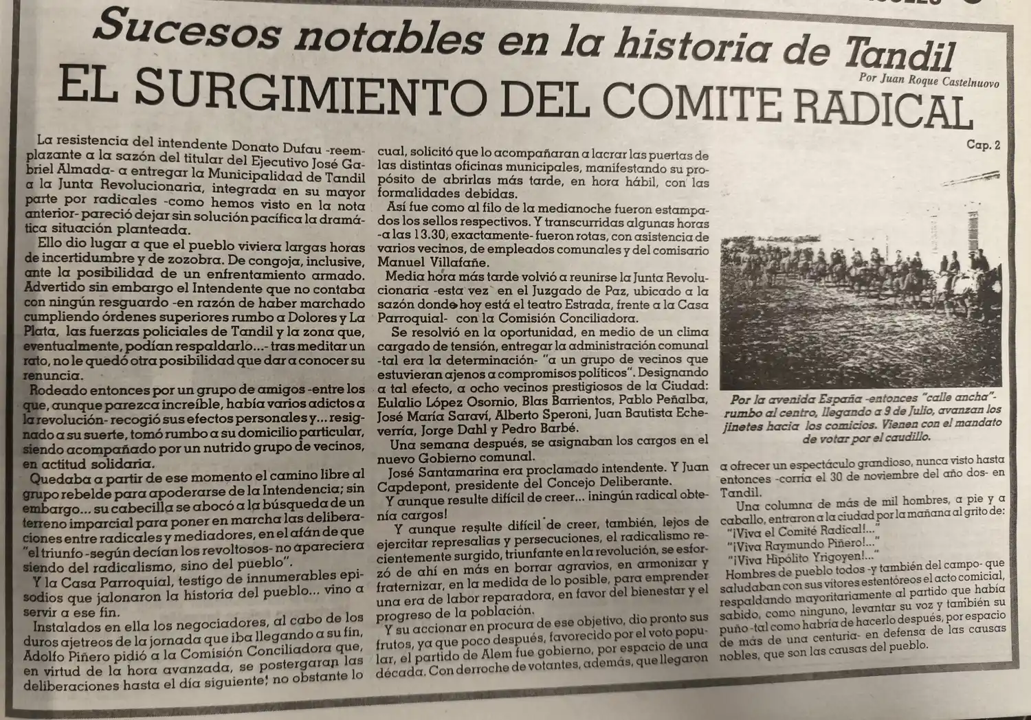 El surgimiento del Comité Radical - Cap. 2