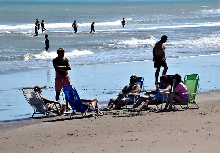El balneario de San Cayetano cerró enero con alta ocupación