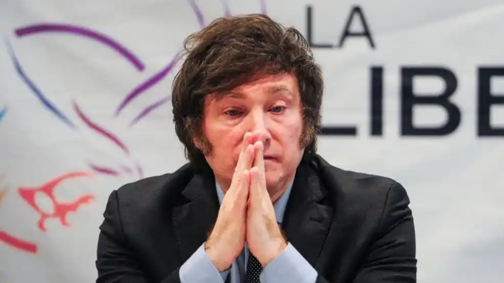 Milei estalló contra una docente jubilada.