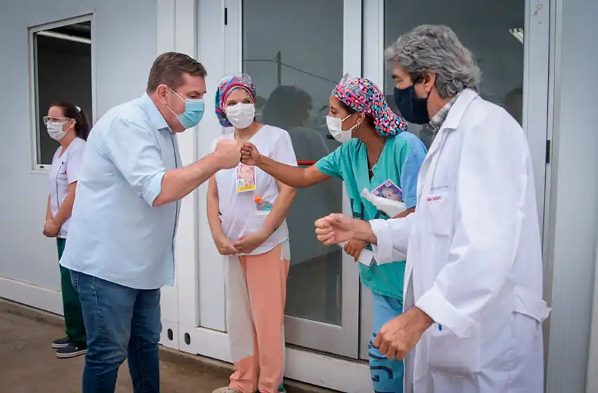 Inauguraron una nueva unidad de refuerzo sanitario en Mar del Plata