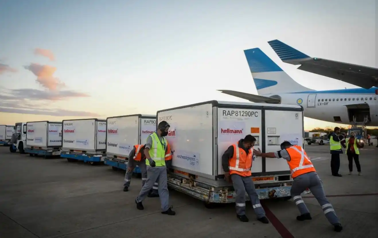 La semana próxima llegarán unos 4 millones de vacunas al país