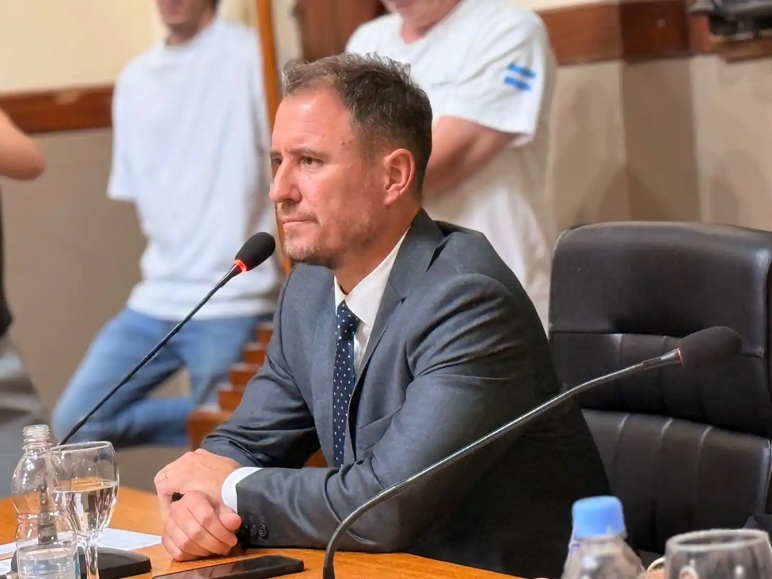 Juan Ignacio Pellegrini asumió nuevamente la presidencia del Concejo. Foto: Gentileza.