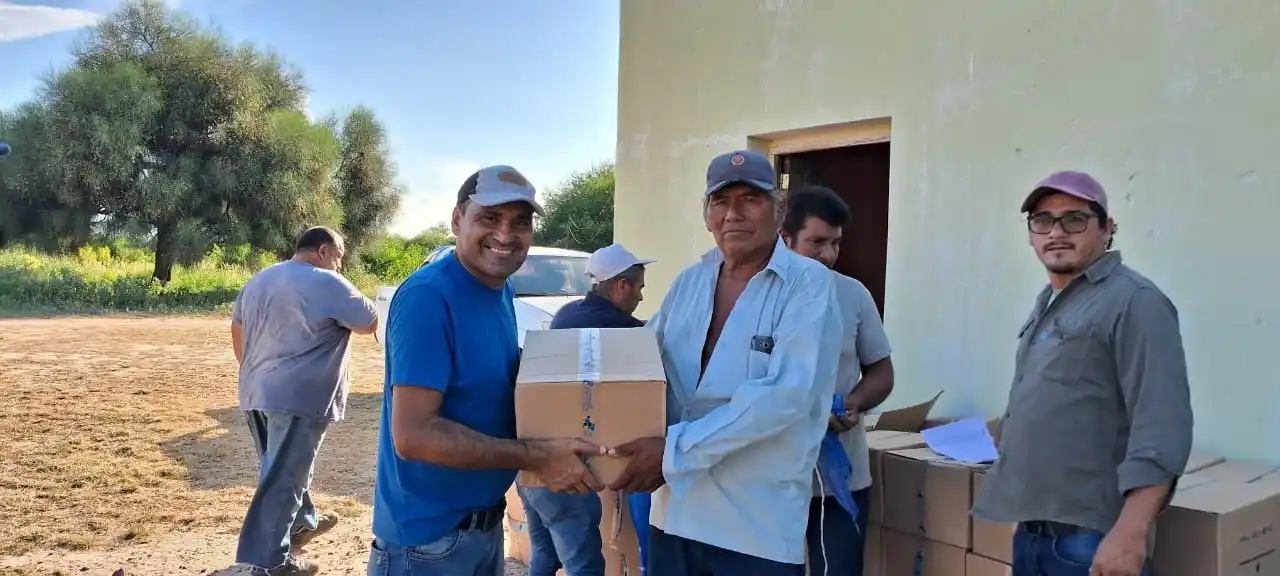 Se entregaron más de 2500 cajas alimentarias a comunidades aborígenes