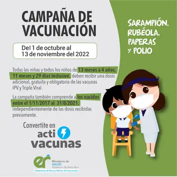 Campaña de vacunación 2022: la palabra de Fabiana Henrich