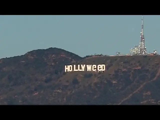 Hollywood comenzó 2017 con una broma en su emblemático cartel
