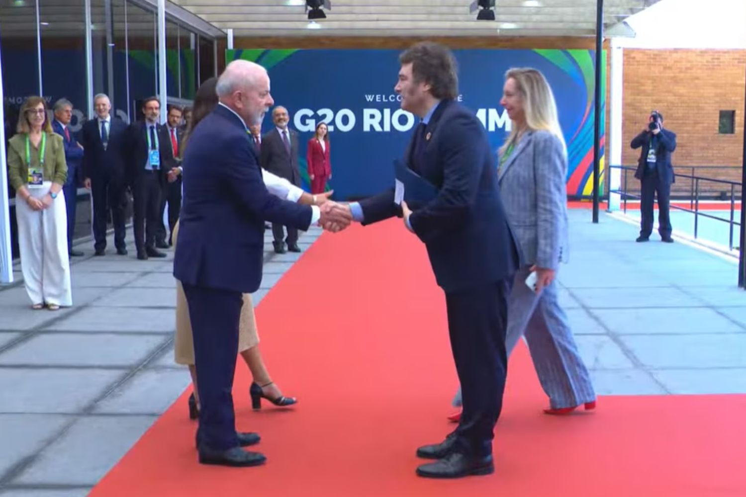 G20: En medio de las diferencias por el comunicado final, Milei y Lula se saludaron con frialdad