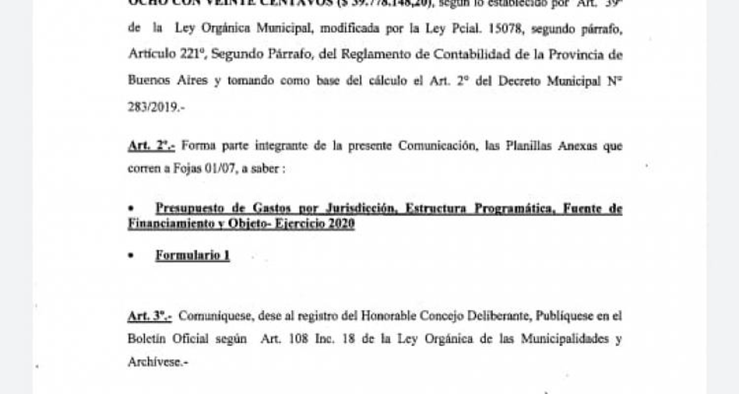 39 MILLONES: Centro de Comercio pedirá que los concejales bajen sus sueldos