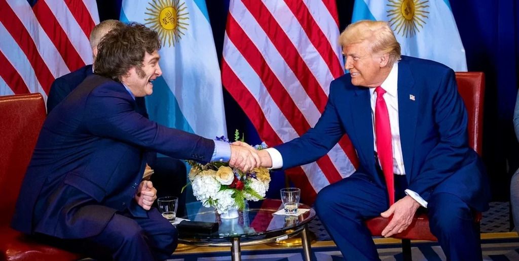 Javier Milei sostiene la valoración de Donald Trump.