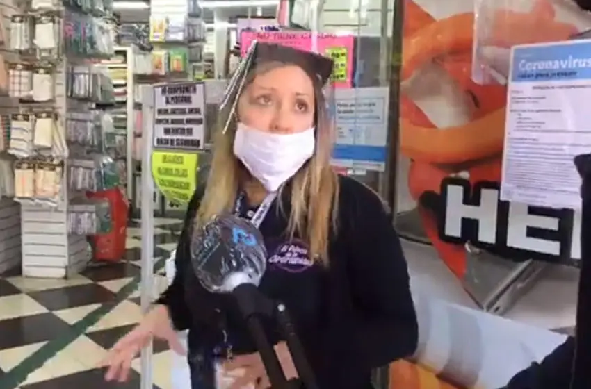 Comercio reactivado en Rosario: cómo funciona uno de los locales tradicionales de calle San Luis en medio de la pandemia