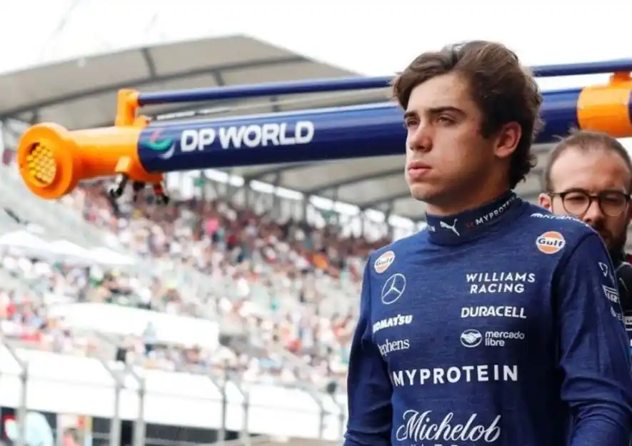 Colapinto se ubicó séptimo en la primera práctica y último en la segunda tanda del GP de Abu Dhabi