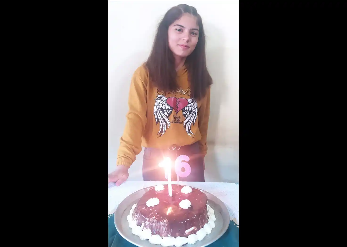 Ámbar Ramírez cumplió 16