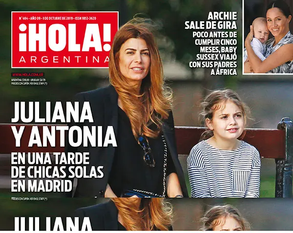 Juliana Awada y Antonia en una tarde de chicas en Madrid
