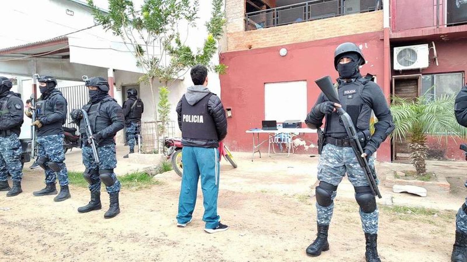 Anulan otro centro de distribución 
de drogas en el barrio Santa Rosa