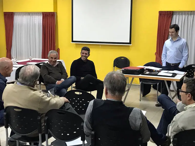 Domínguez Yelpo, en la asamblea de Catapib