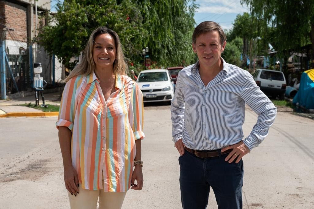 San Miguel: Malena Galmarini y Jaime Méndez habilitaron una nueva red de agua para 2 mil vecinos