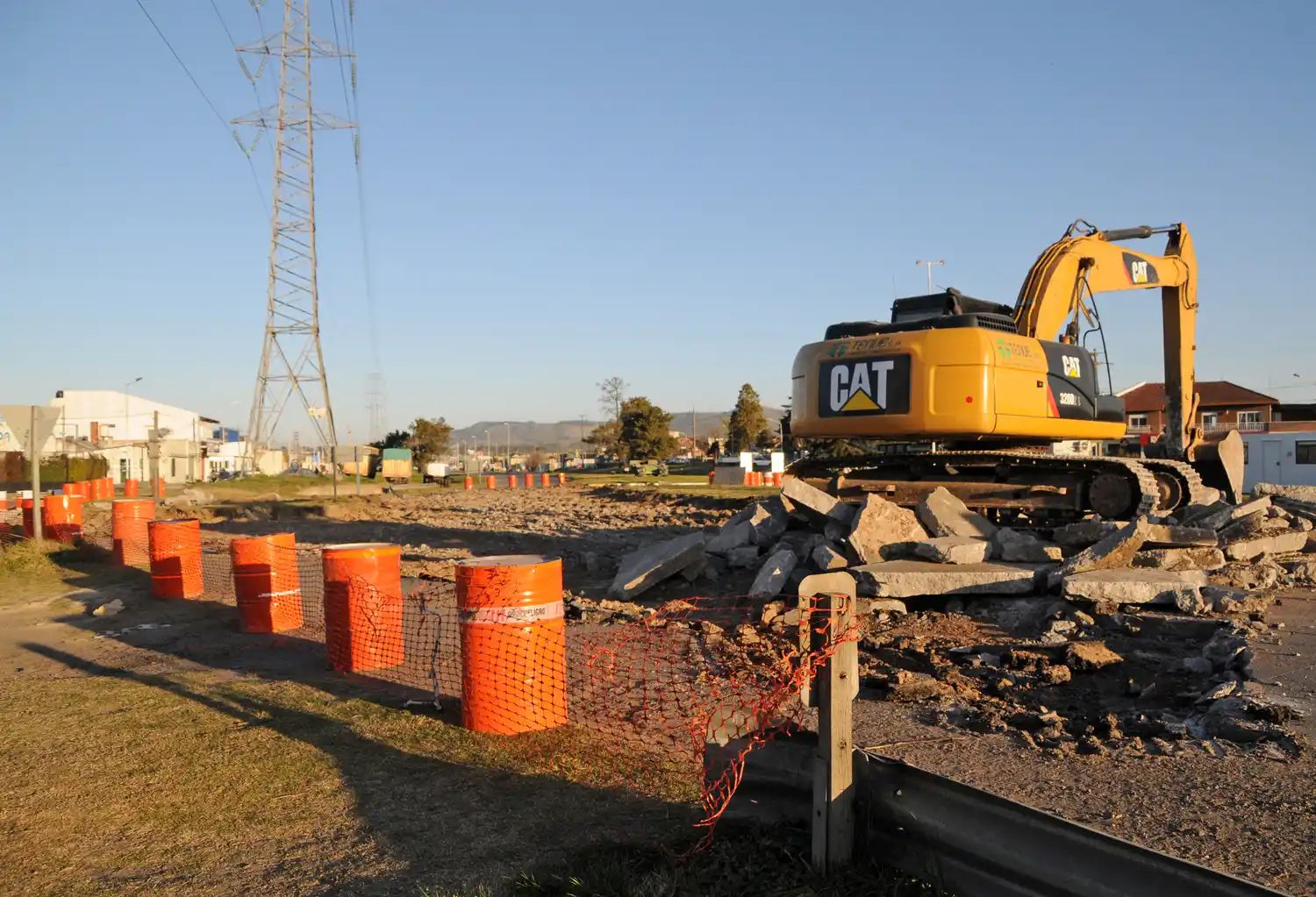 Las obras en las rotondas de la Ruta 226 pueden demorarse hasta dos meses
