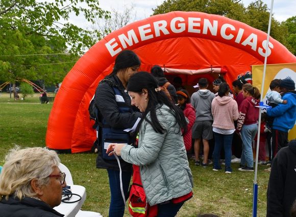 Operativo territorial de salud en La Bianca