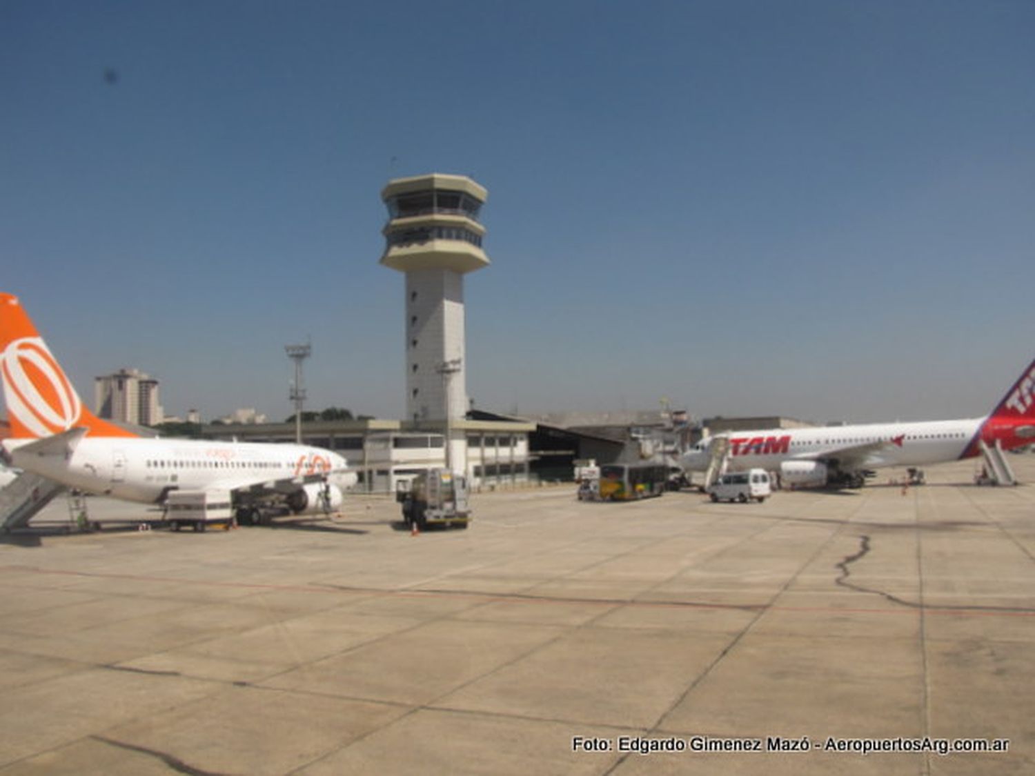 El aeropuerto de Congonhas busca recuperar categoría internacional para la aviación ejecutiva