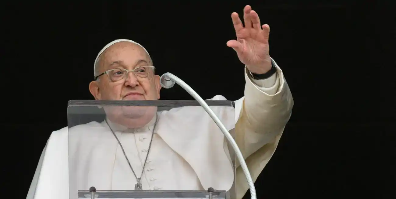 Desde el 14 de febrero Francisco está internado por una neumonía bilateral.. Crédito: Vatican Media/Simone Risoluti/