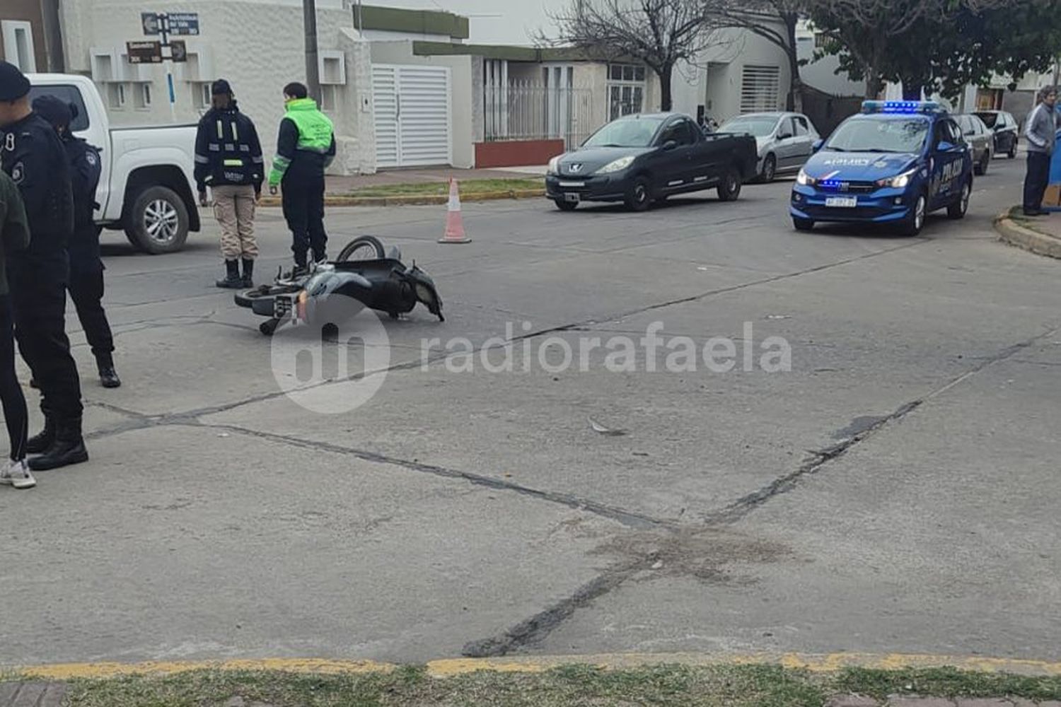 Jueves accidentado en la ciudad