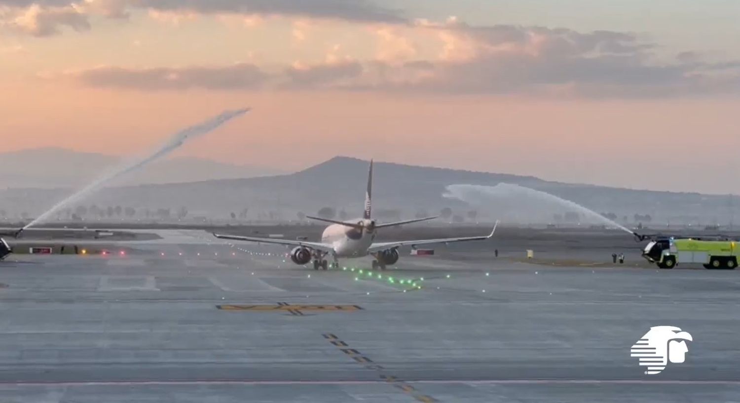 Despegó el primer vuelo comercial desde el nuevo Aeropuerto Internacional Felipe Ángeles de Ciudad de México