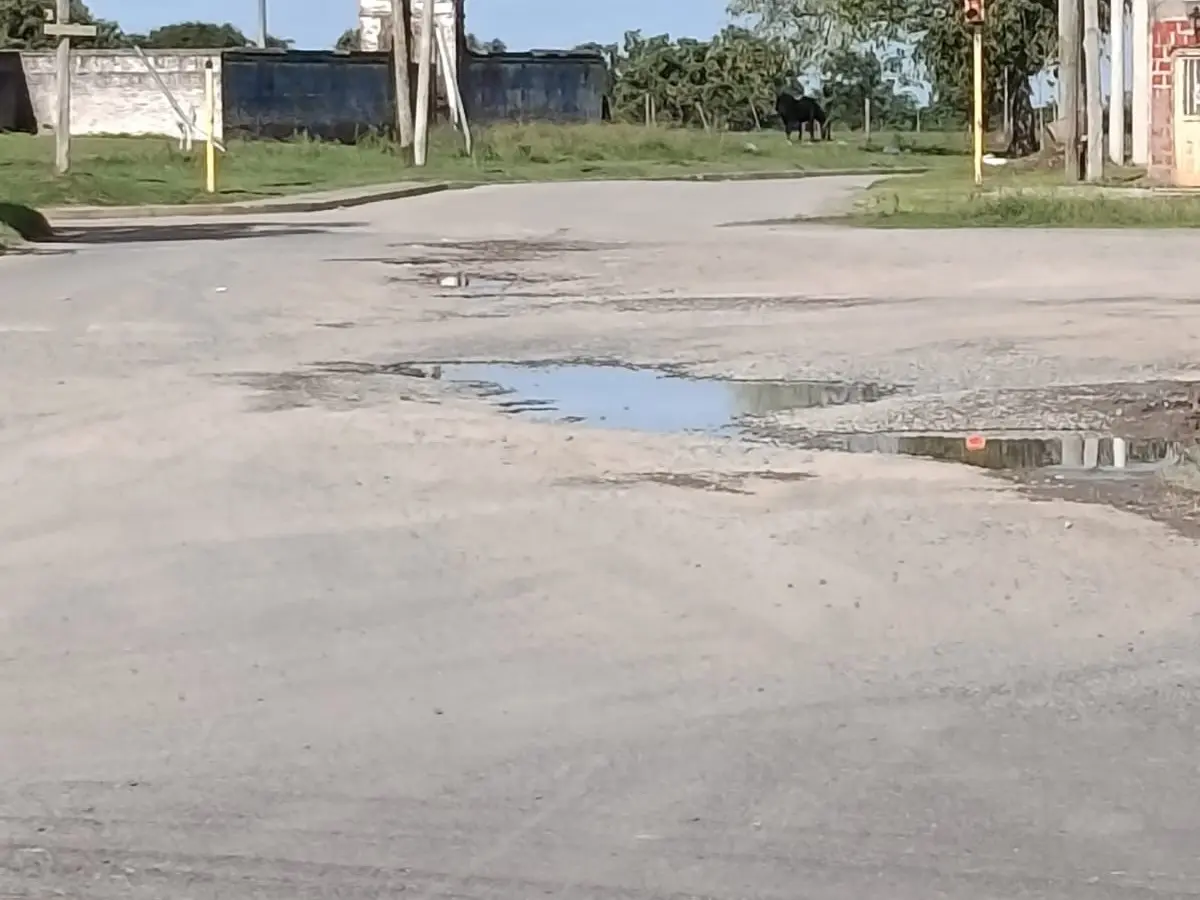 Vecinos reclaman por el estado de calle San Martín y alrededores