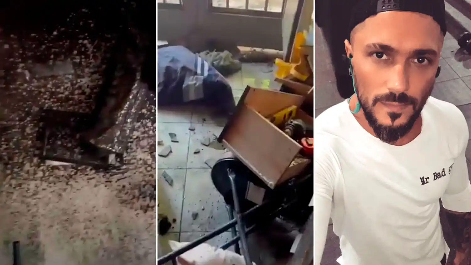 Un incendio en el domicilio de Esteban Morais provocó la pérdida total del inmueble.