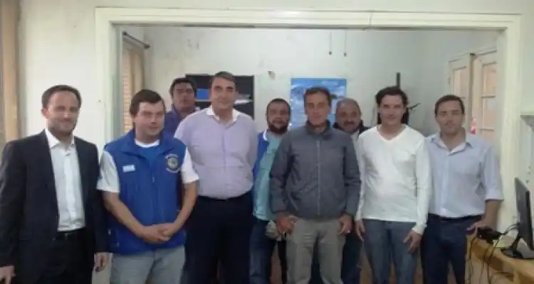 Cheyllada se reunió con representantes de gremios portuarios