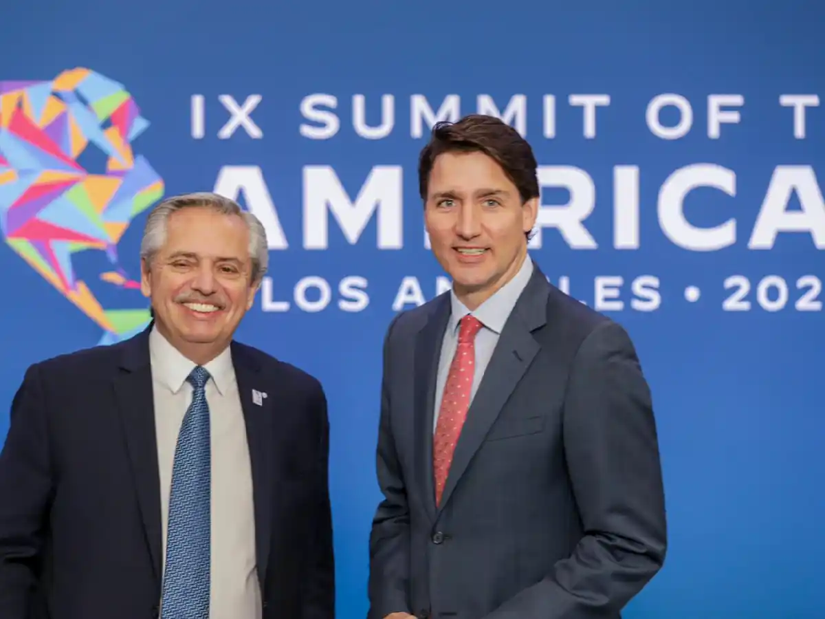 Fernández potenció la agenda energética y agroalimentaria con Trudeau