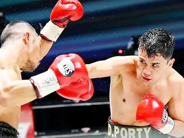 El formoseño Junior Zárate perdió
por puntos por el título mundial