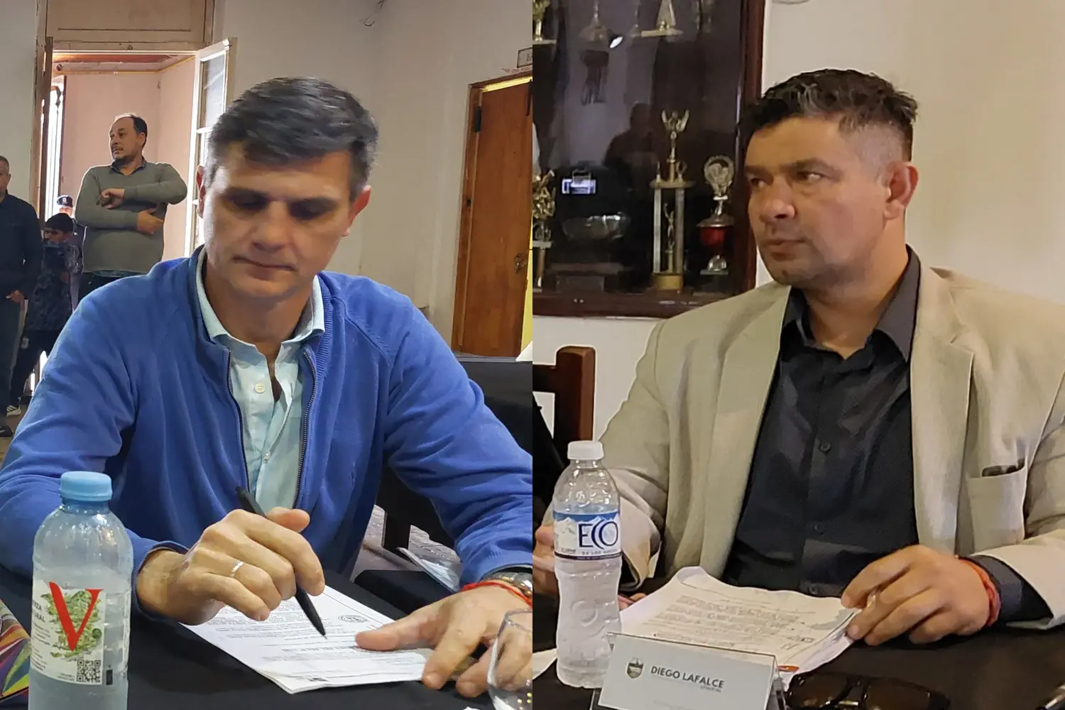 Damián Mosquera y Diego Lafalce.