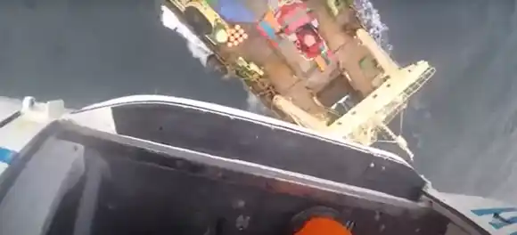 Prefectura recuperó los gastos del operativo de rescate del tripulante surcoreano