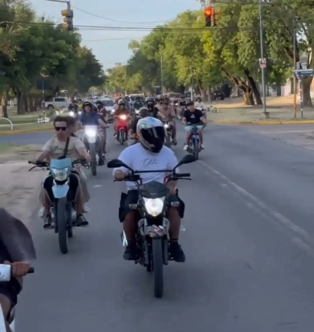 Fuerte operativo para disuadir caravanas de motoqueros inescrupulosos