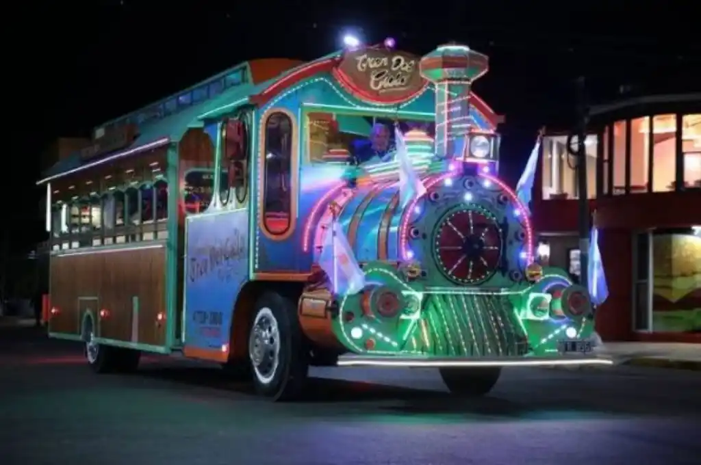 El trencito de la alegría de Mar del Tuyú