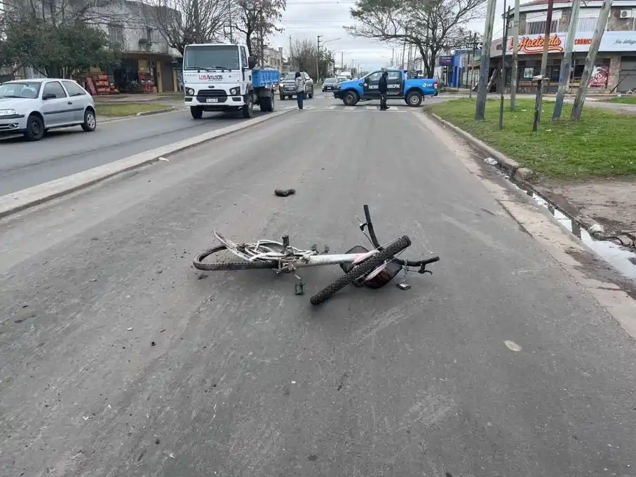 La bici después del evento (Foto: Gentilezas)