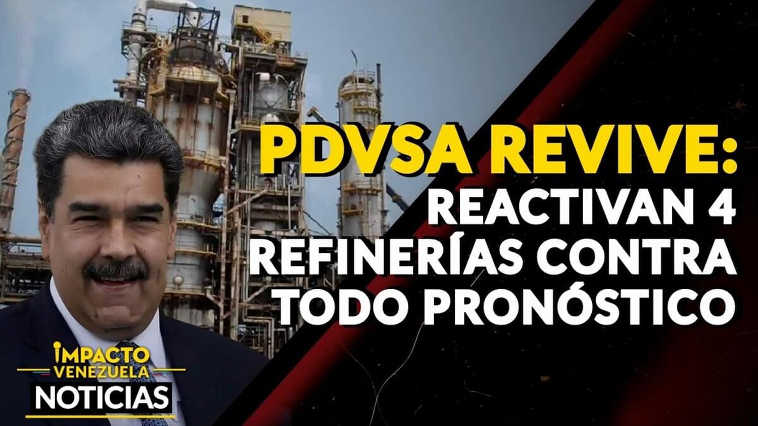 PDVSA REVIVE: reactivan 4 refinerías contra todo pronóstico – VIDEO