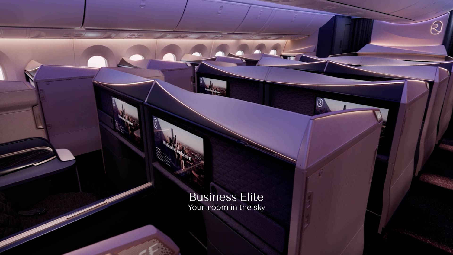 Lujo y confort en cuatro clases: Riyadh Air presentó su diseño de interiores
