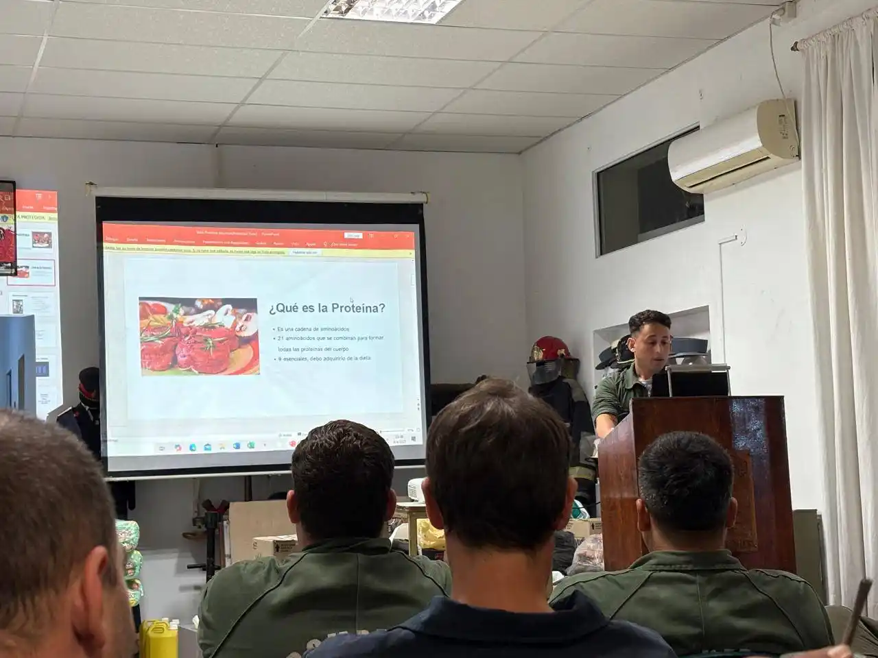 Bomberos de Chascomús apuestan por un estilo de vida saludable: Incorporan gimnasio propio y capacitación nutricional