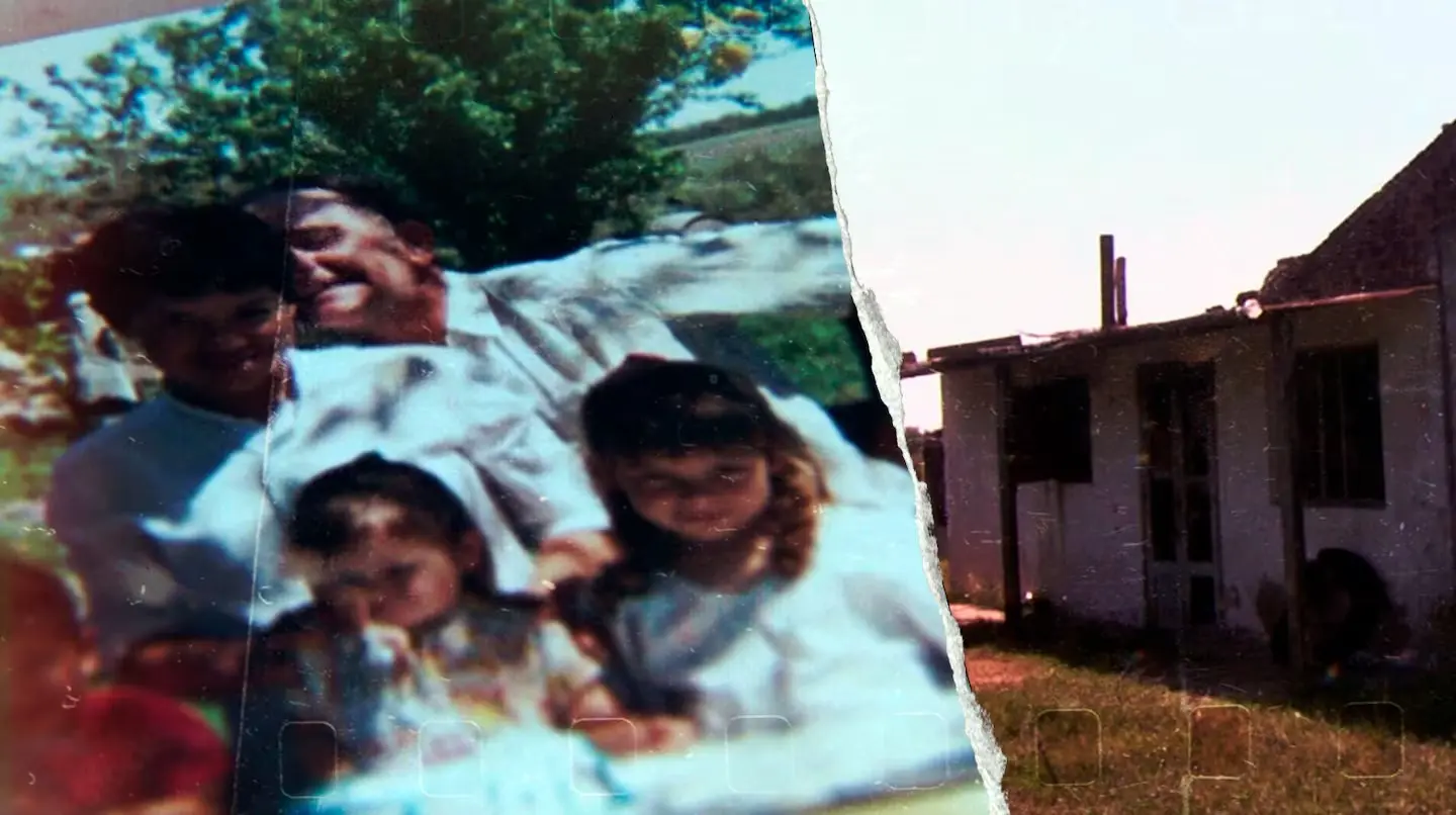 "La Candelaria", la estancia donde vivía y trabajaba la familia que desapareció en 2002.