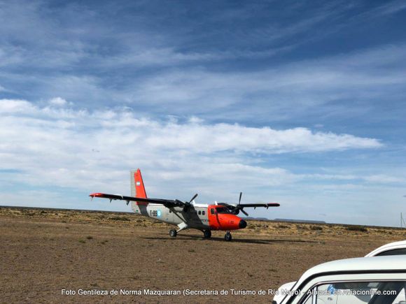 El Ejército Argentino reacondicionó el Aeropuerto de Río Mayo, en Chubut